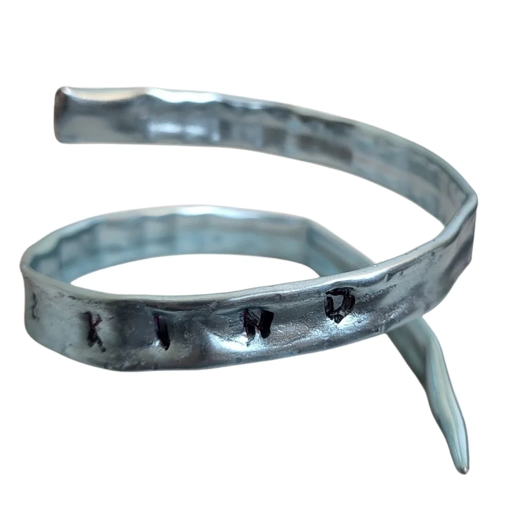 Wise and Kind Knitting Needle Bracelet